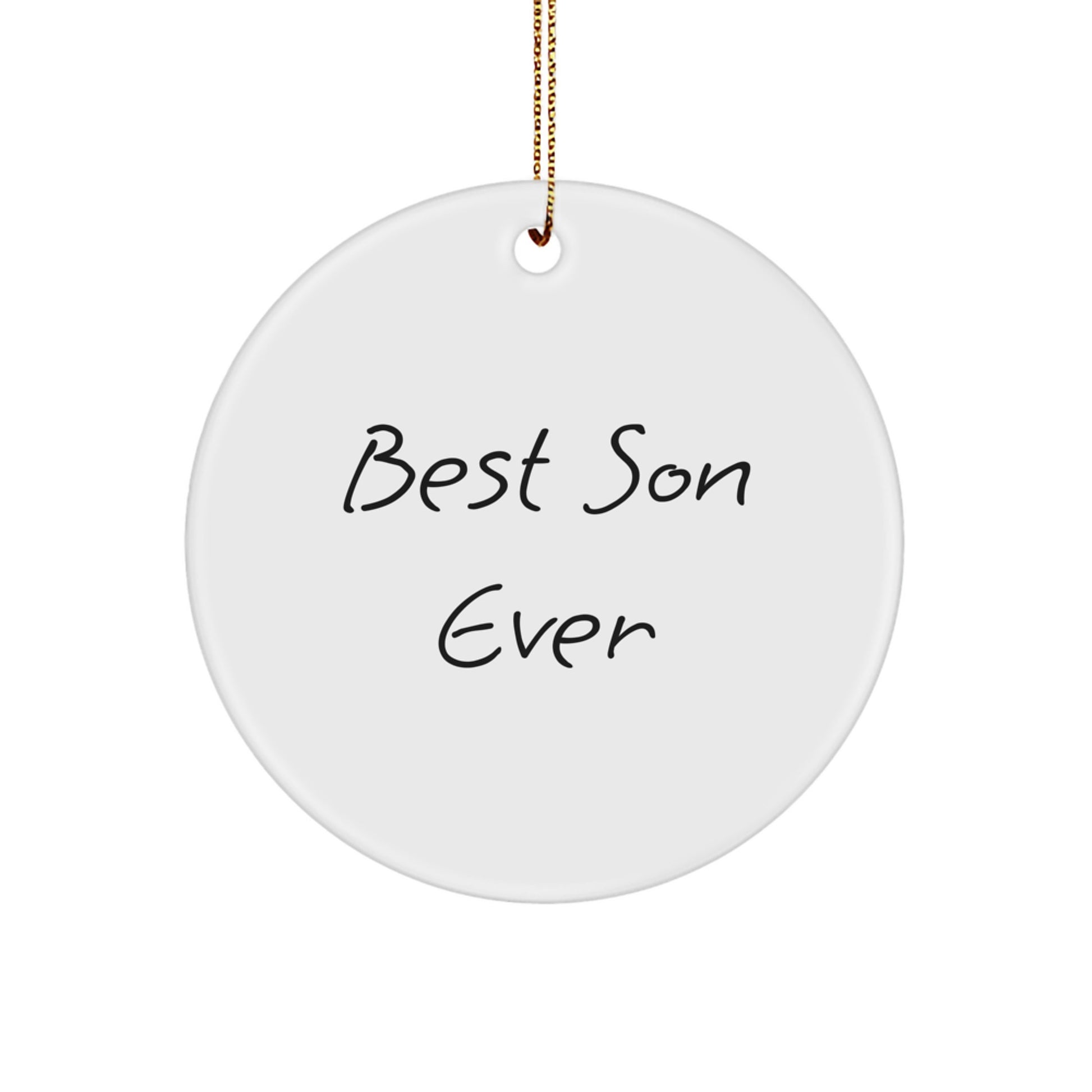 Son Keepsake Christmas Ornament for Him Gift - Image 1