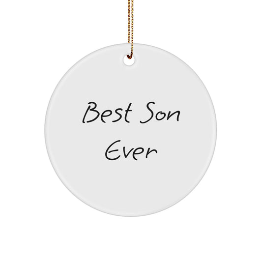 Son Keepsake Christmas Ornament for Him Gift - Image 1