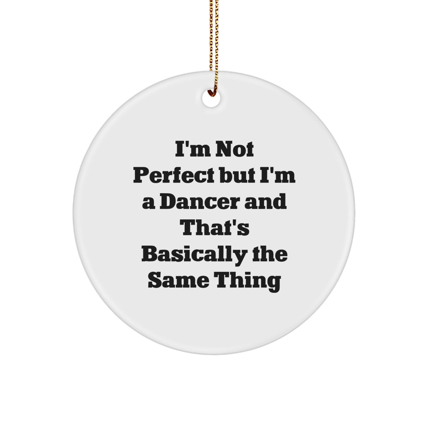Family Treasure Dancer Circle Ornament for Loved Ones Christmas Gift - Image 1