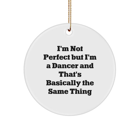 Family Treasure Dancer Circle Ornament for Loved Ones Christmas Gift - Image 1