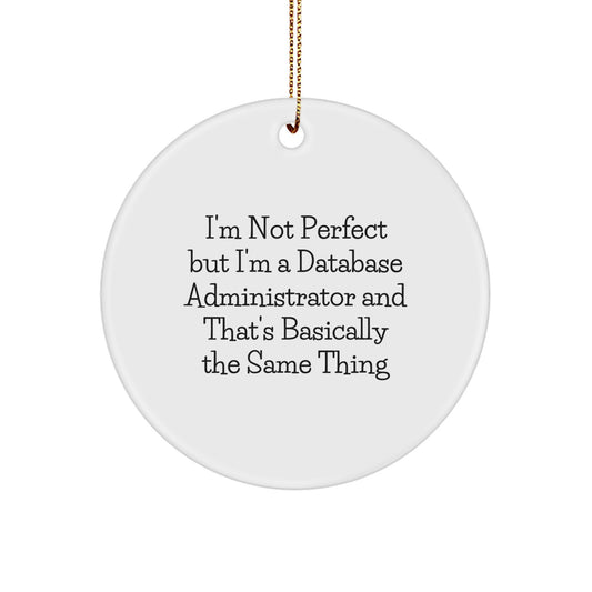 Christmas Gift for Teens Surprise Database Administrator Ornament - Image 1