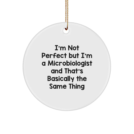 Microbiologist Favorite Christmas Ornament for Kids Gift - Image 1