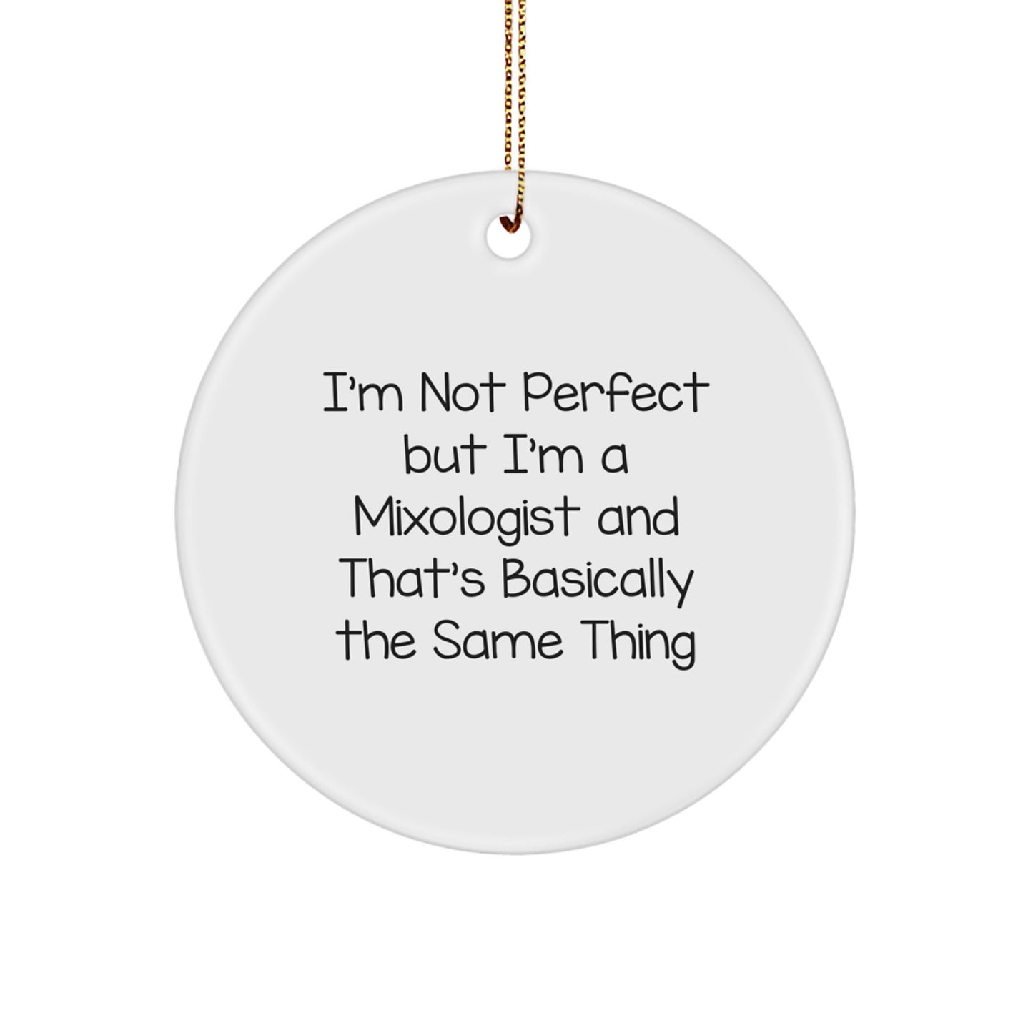 Mixologist Treasure Christmas Ornament for Family Gift - Image 1