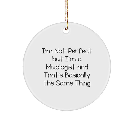 Mixologist Treasure Christmas Ornament for Family Gift - Image 1
