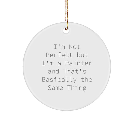 Painter Keepsake Christmas Ornament for Him Gift - Holiday Keepsake - Image 1