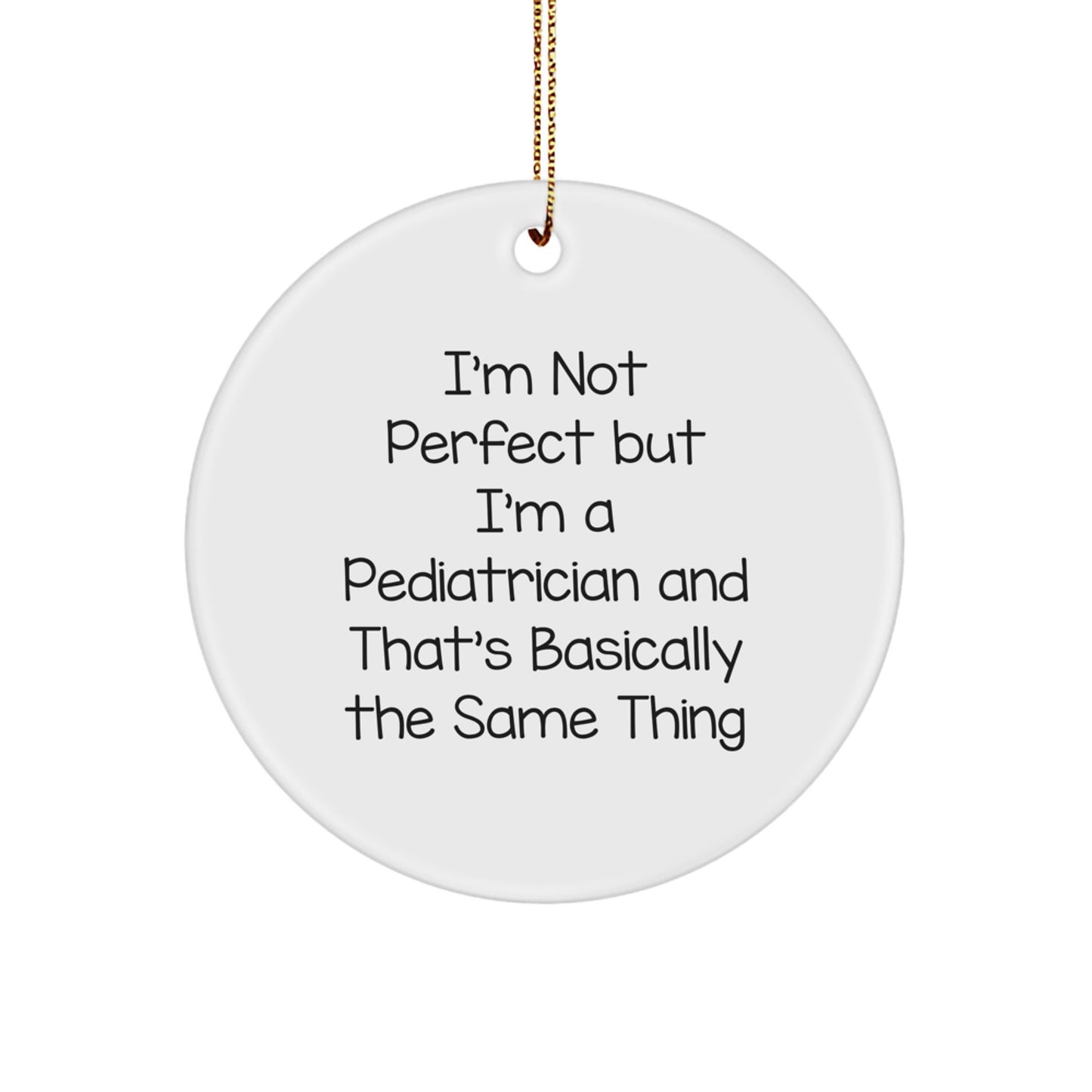 Christmas Gift Pediatrician Ornament for Her Present - Image 1