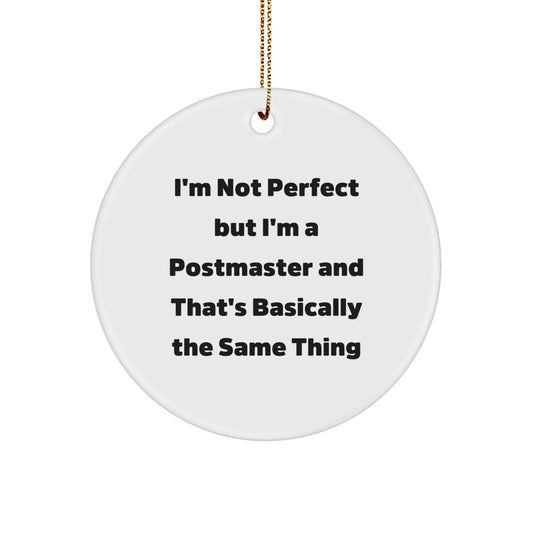 Postmaster Memento Christmas Ornament for Teens Holiday Keepsake Gift - Image 1