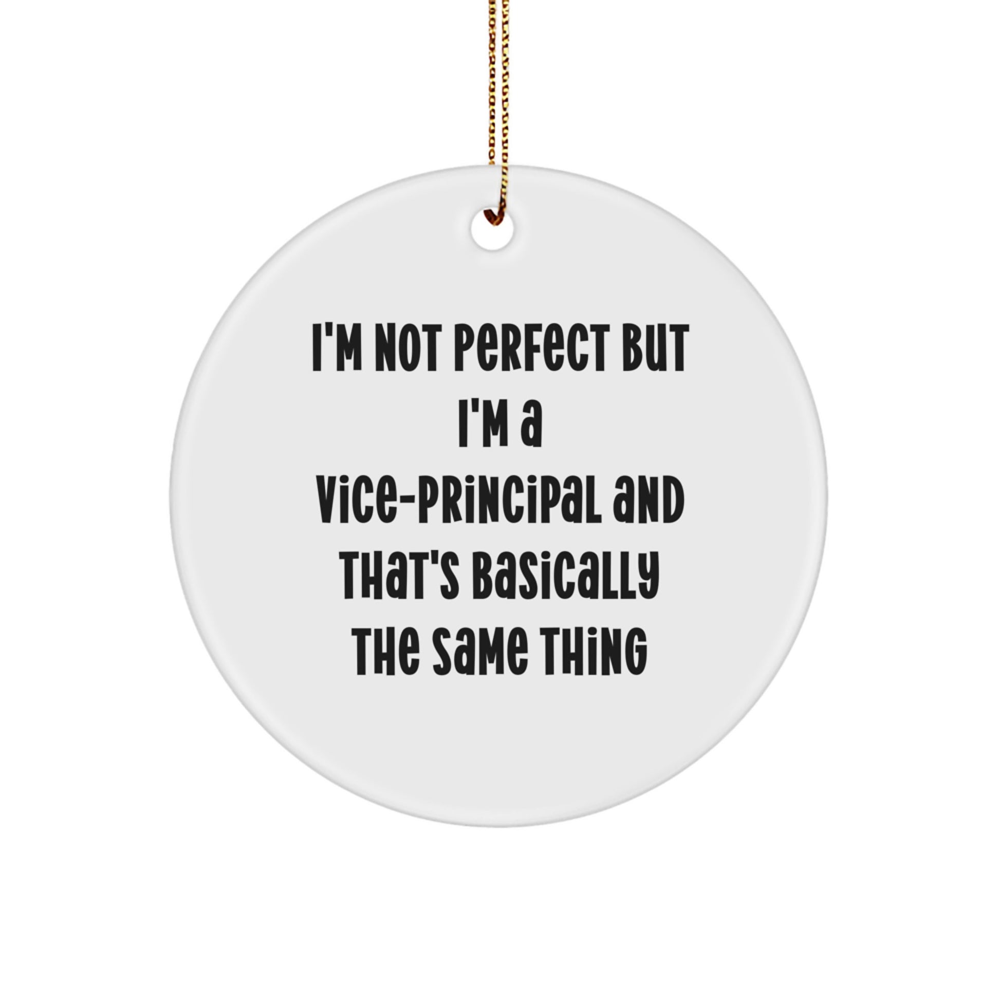Christmas Gift for Her Vice-Principal Ornament Present - Image 1