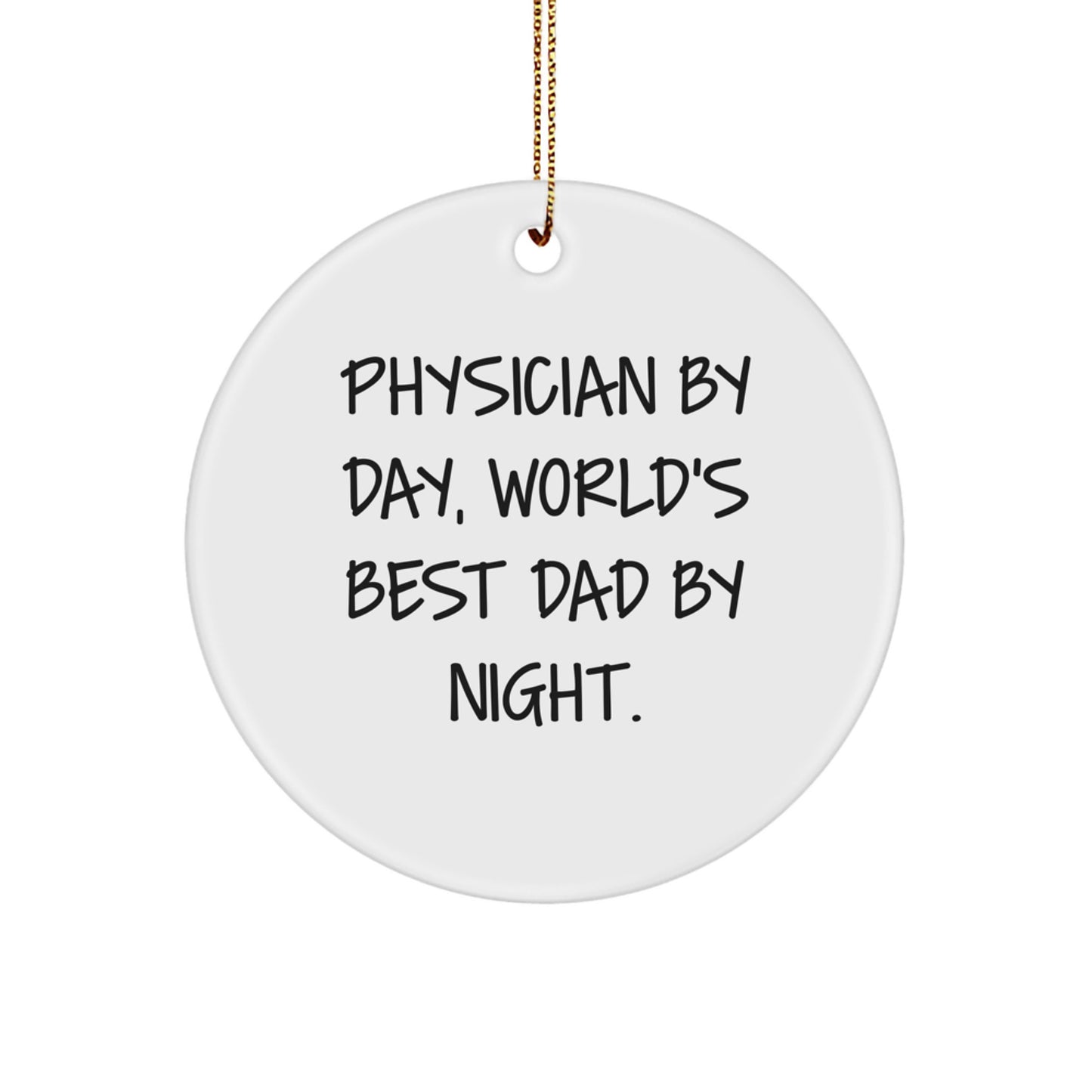 Favorite Physician Christmas Ornament for Kids Gift - Image 1