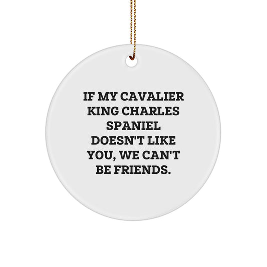 Funny Cavalier King Charles Spaniel Dog Gifts from Friends for Men Women Family - Image 1