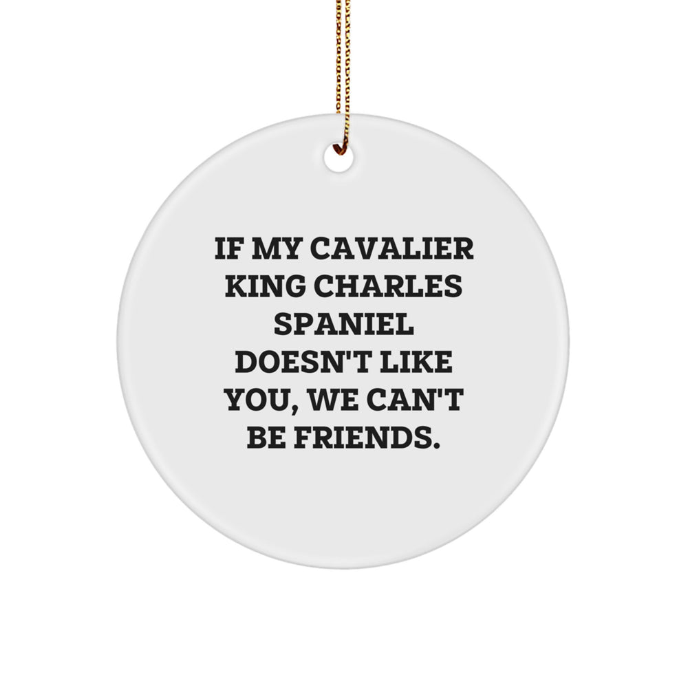 Funny Cavalier King Charles Spaniel Dog Gifts from Friends for Men Women Family - Image 1