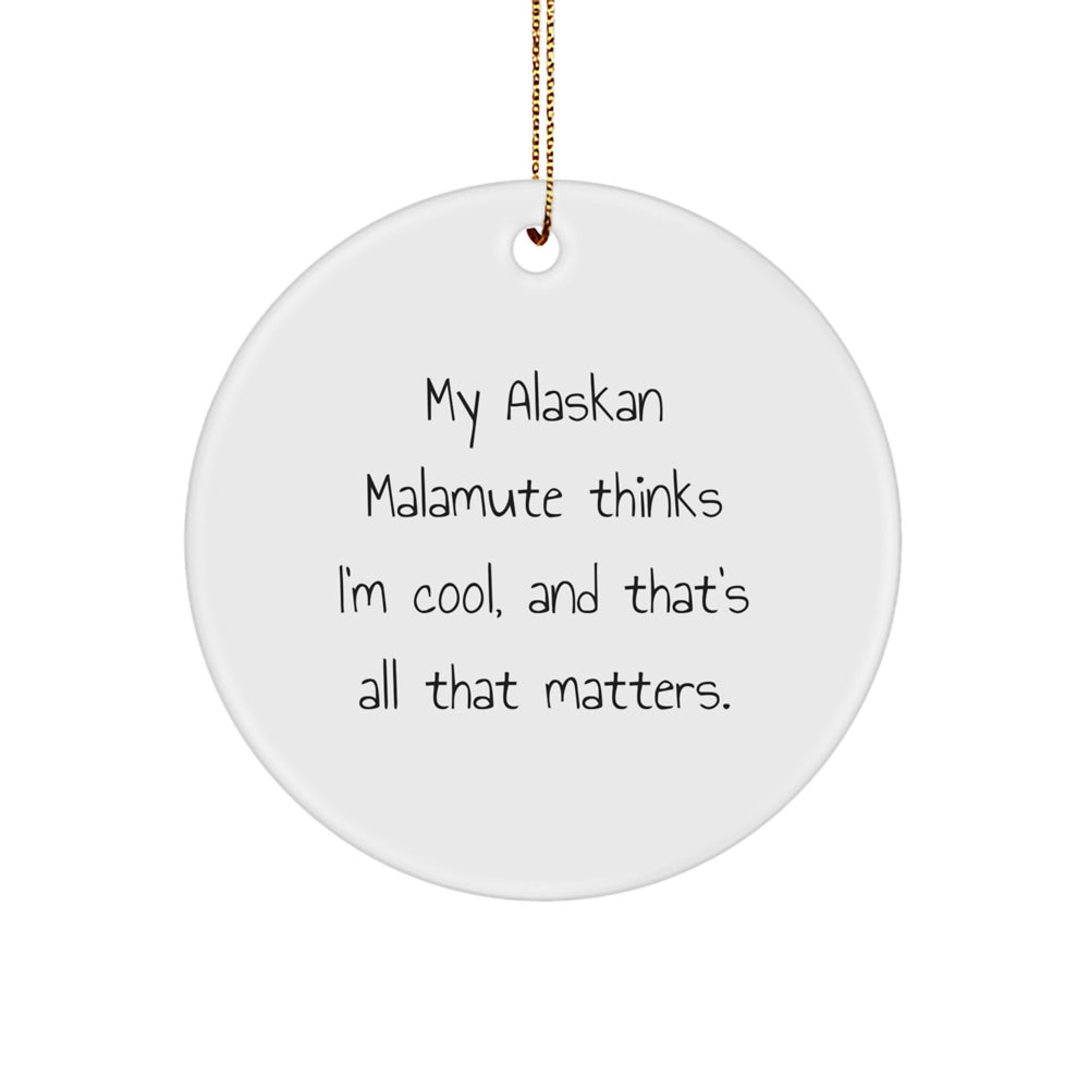 Funny Alaskan Malamute Dog Gifts for Men, Women, Friends, and Family - Gifts from Mom, Dad, Kids, or Grandparents, Perfect for Christmas Unique Gifts - Image 1