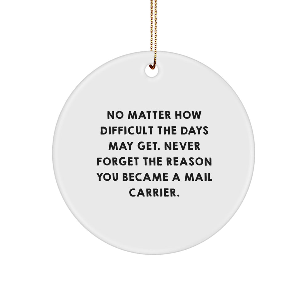 Funny Mail Carrier Gifts for Men - Inspirational Christmas Unique Gifts from Friends to Mail Carrier - Image 1