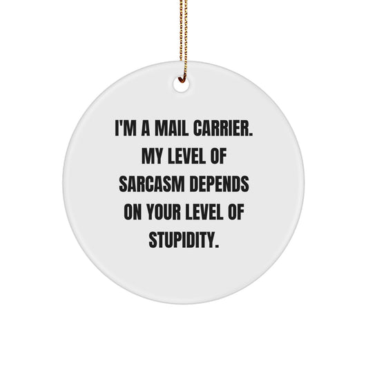Funny Mail Carrier Gifts for Christmas - 'I'm A Mail Carrier... Gifts from Friends for Mail Carrier',
   - Image 1