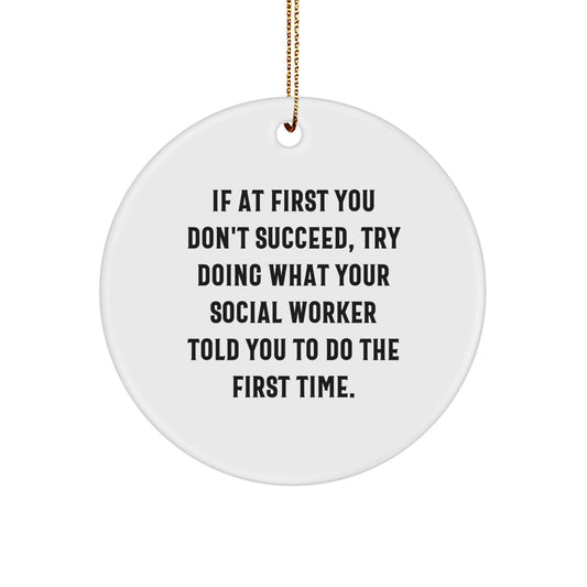 Funny Social Worker Gifts for Social Worker Friends and Family Christmas Unique Gifts from Friends and Family - Image 1