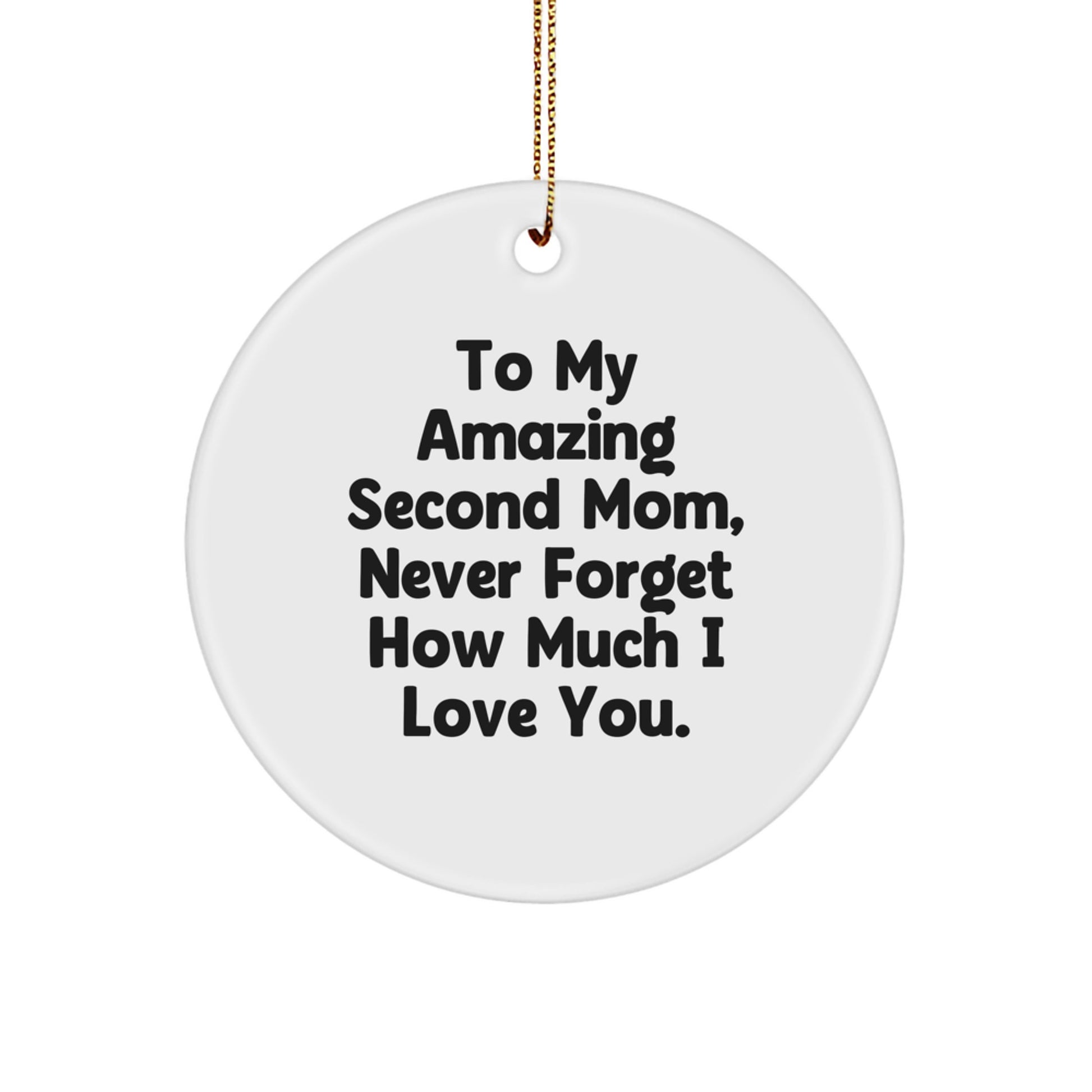 Funny Second Mom Gifts from Men to Second Mom for Christmas Unique Gifts - Image 1