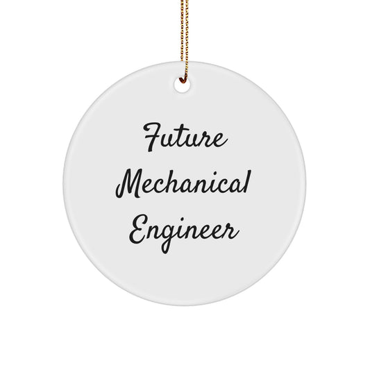 Funny Quote for Future Mechanical Engineer Gifts from Family to Son - Image 1