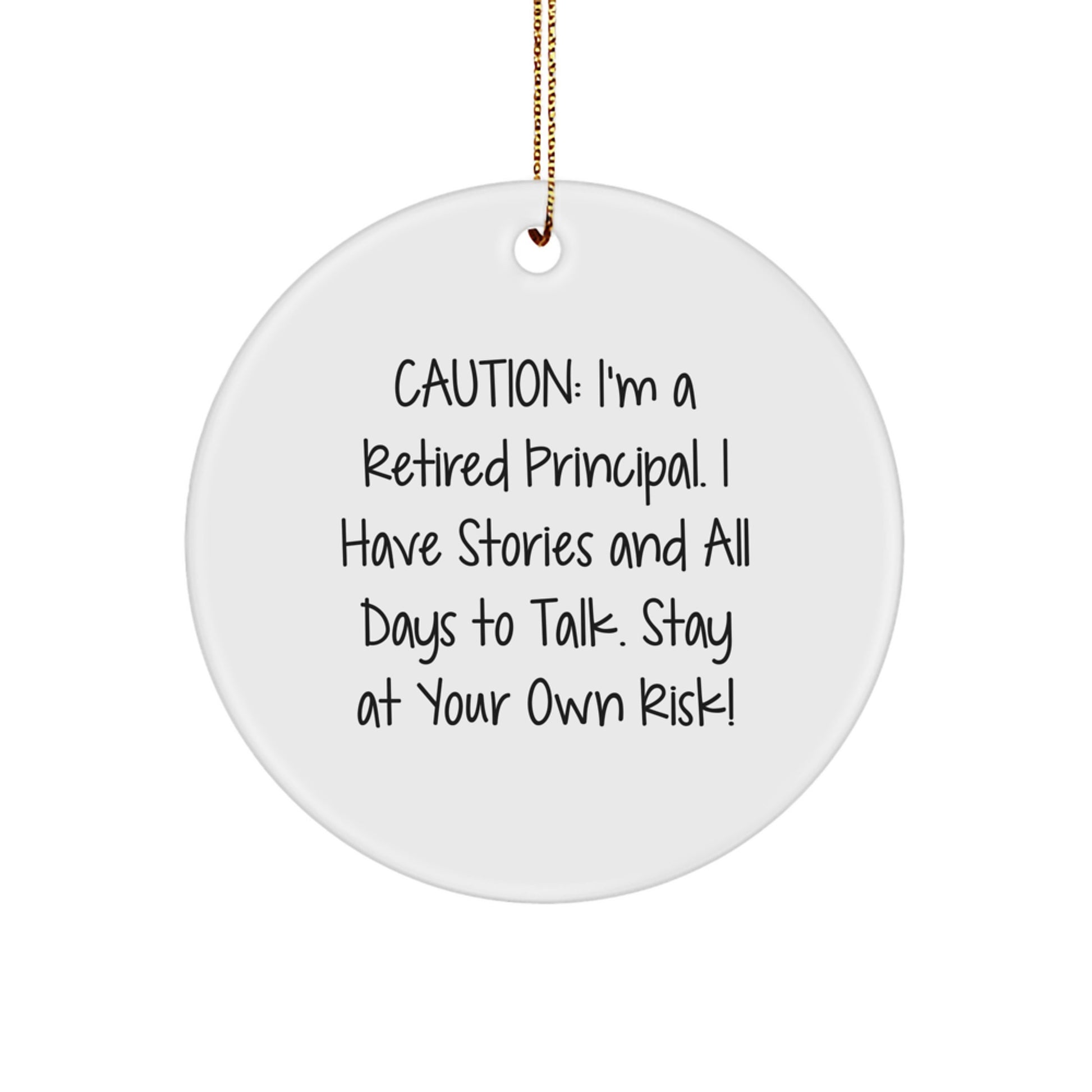 Funny Principal Gifts from Men for Principal Christmas Unique Gifts - Image 1