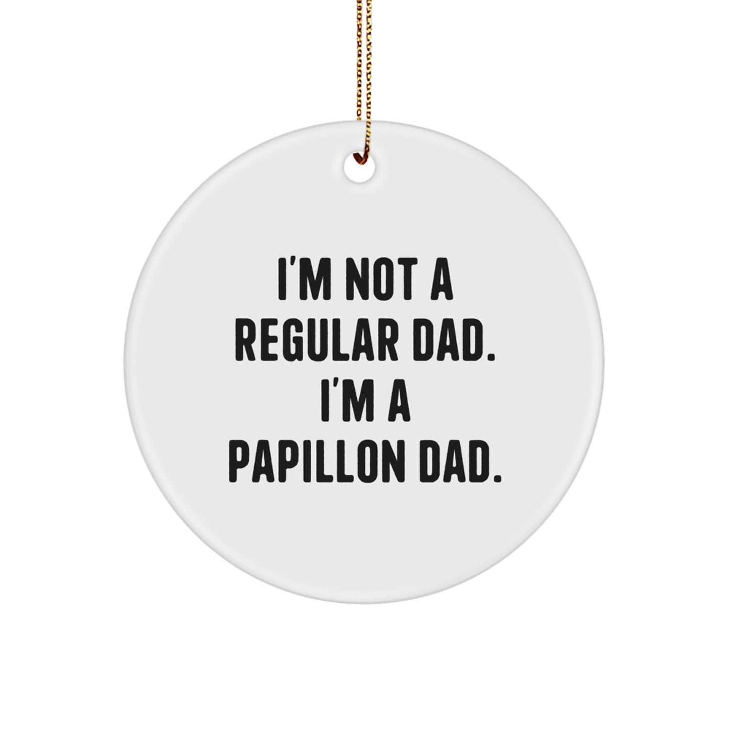 Unique Papillon Dog Christmas Unique Gifts from Men to Friends - Image 1