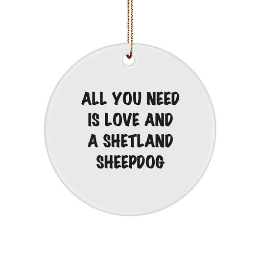 Shetland Sheepdog Lover Gifts from Friends and Family, Funny Shetland Sheepdog, Christmas Unique Gifts for Shetland Sheepdog Enthusiasts - Image 1
