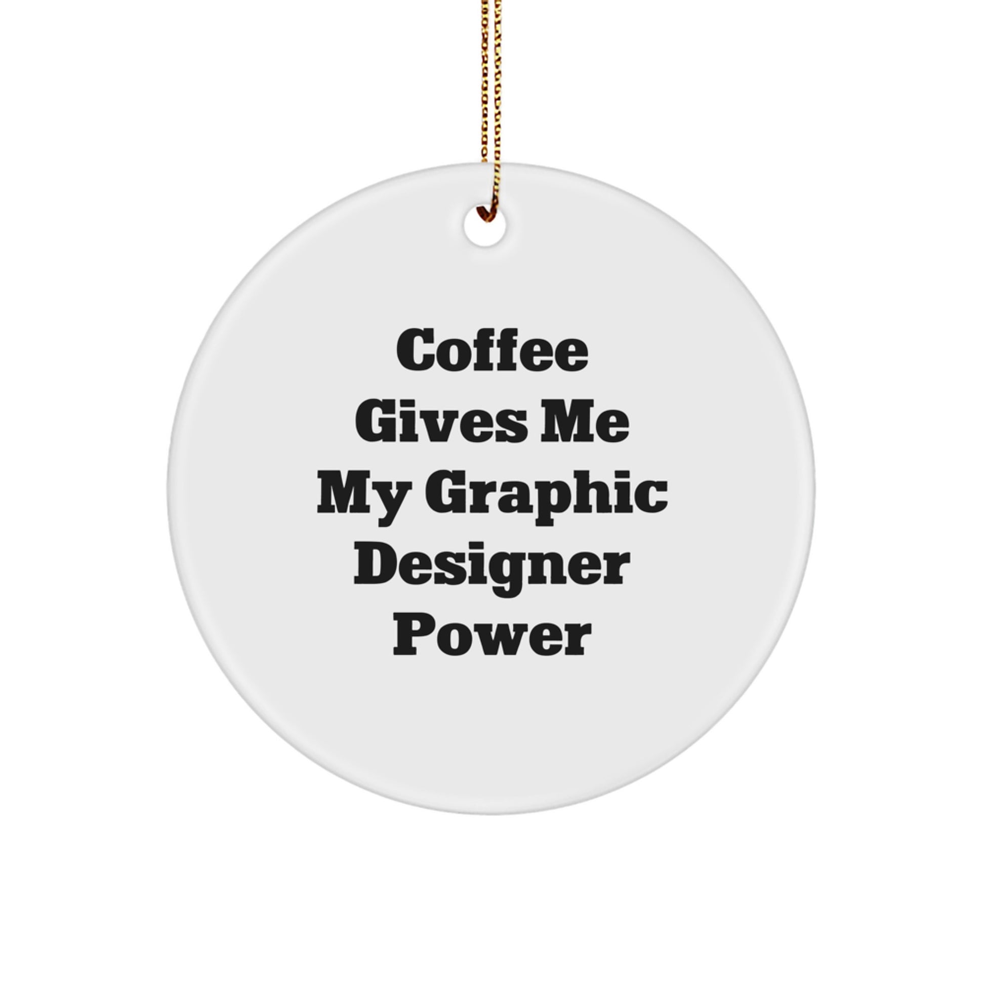 Graphic Designer Christmas Ornament Keepsake for Him Gift - Image 1