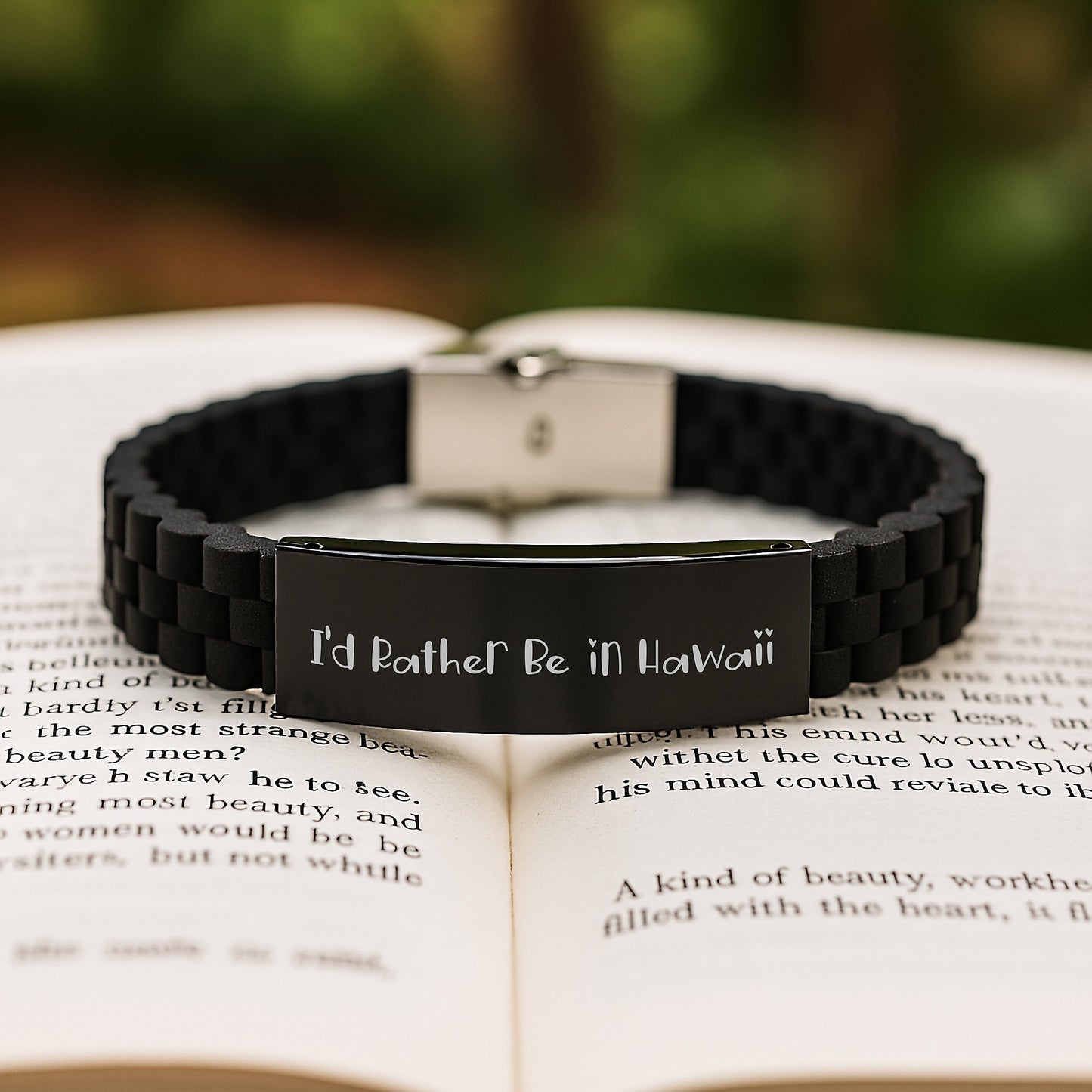 Hawaii Elegant Keepsake Glidelock Bracelet for Him Birthday Gift - Image 2