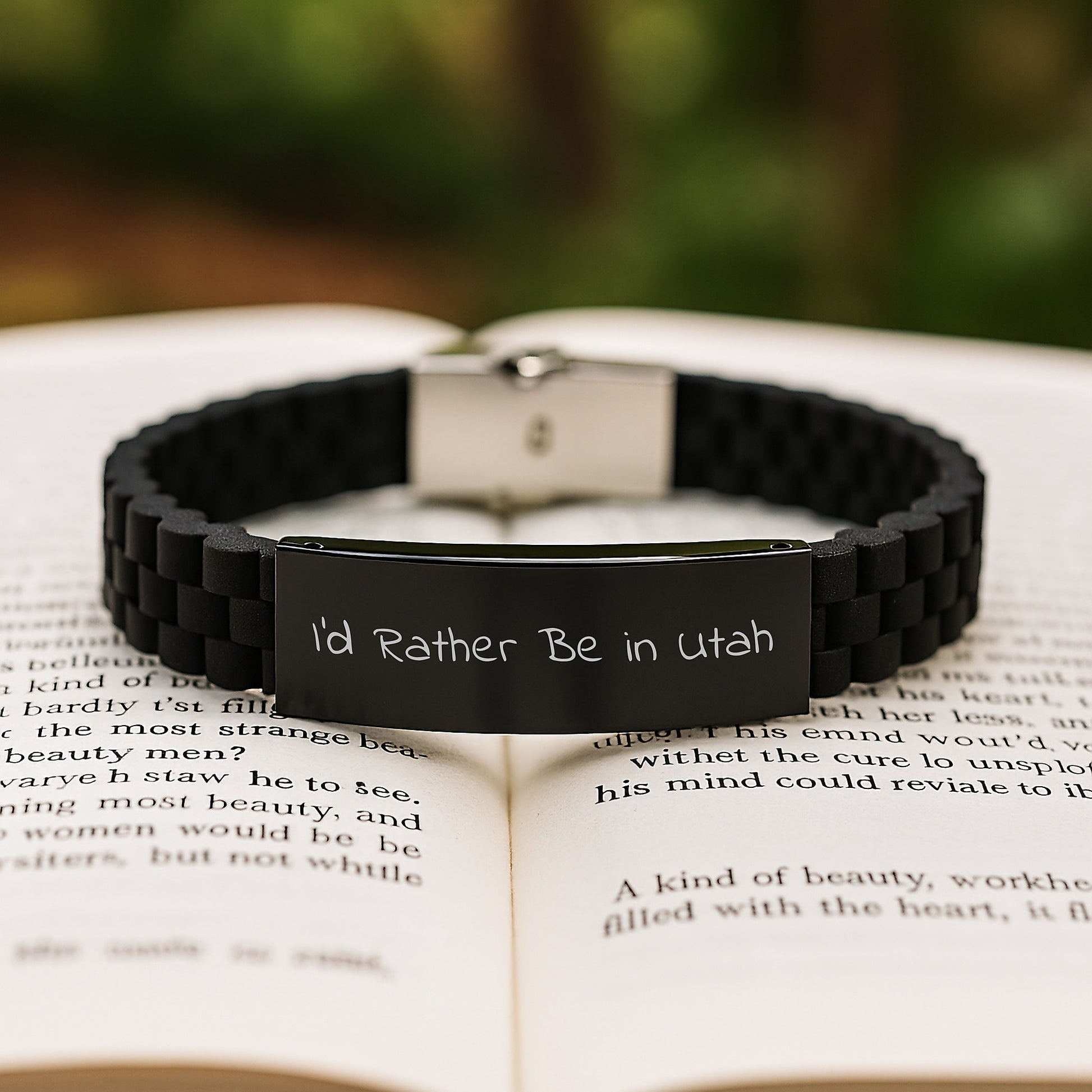 Utah Glidelock Clasp Bracelet Keepsake Birthday Gift for Him - Image 2