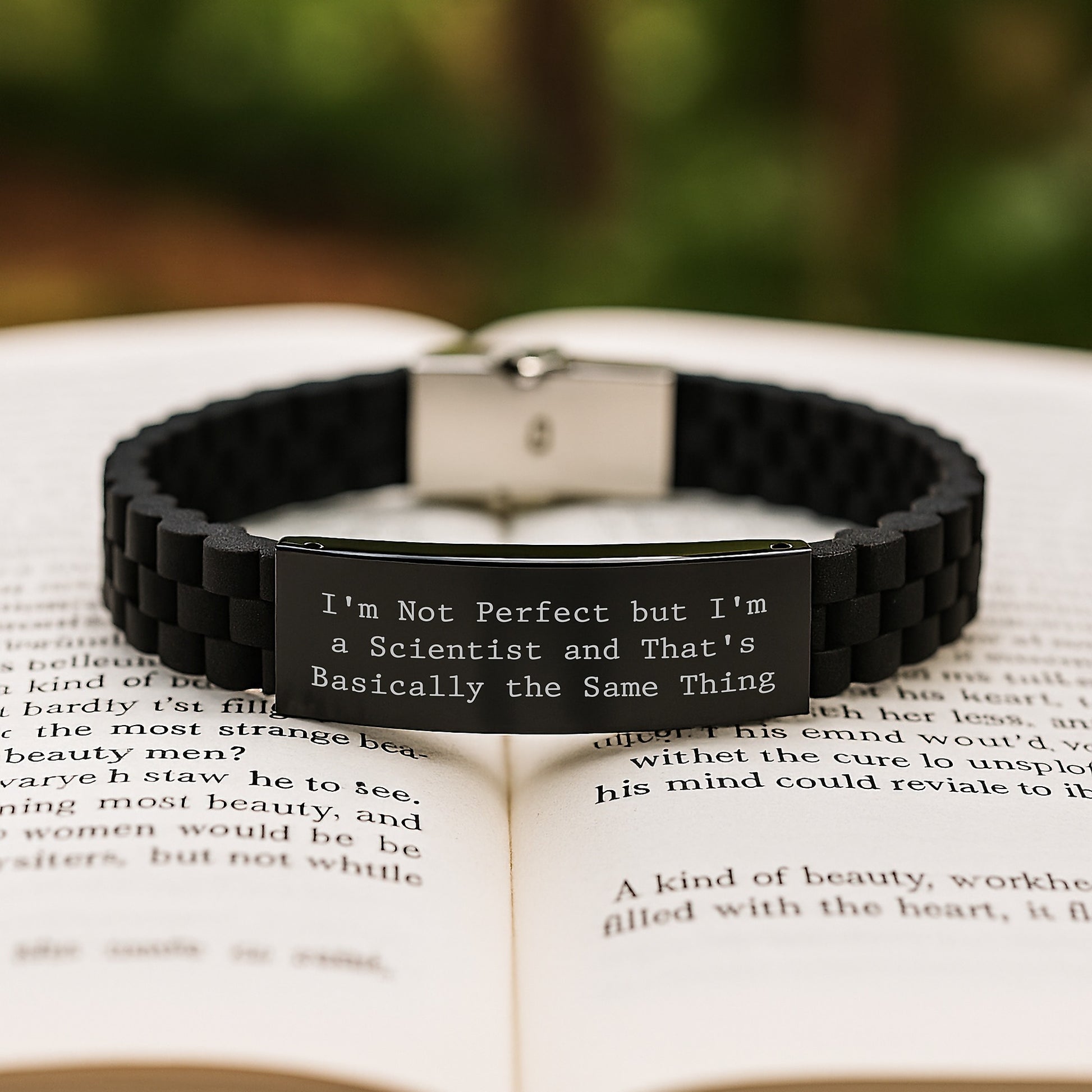Birthday Gift Scientist Glidelock Bracelet for Her – Present - Image 2
