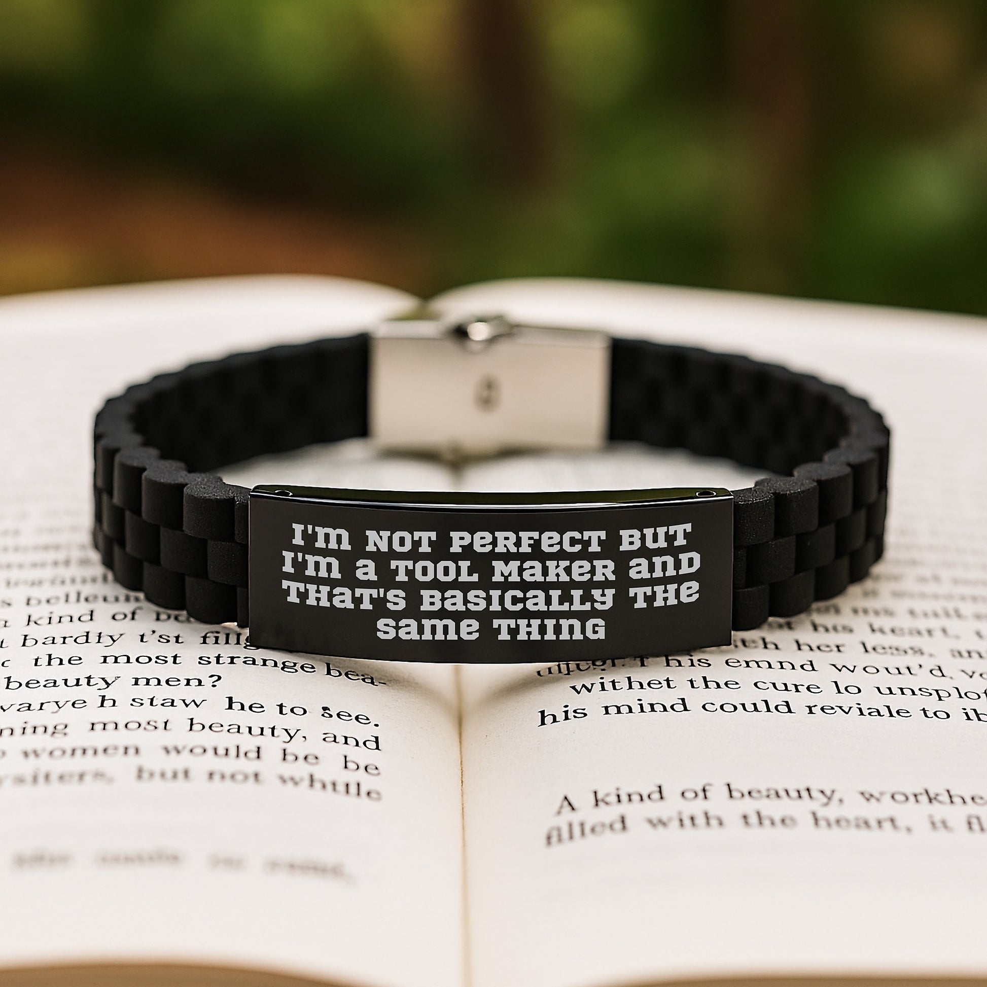 Tool Maker Keepsake Glidelock Bracelet for Him Birthday Gift - Image 2