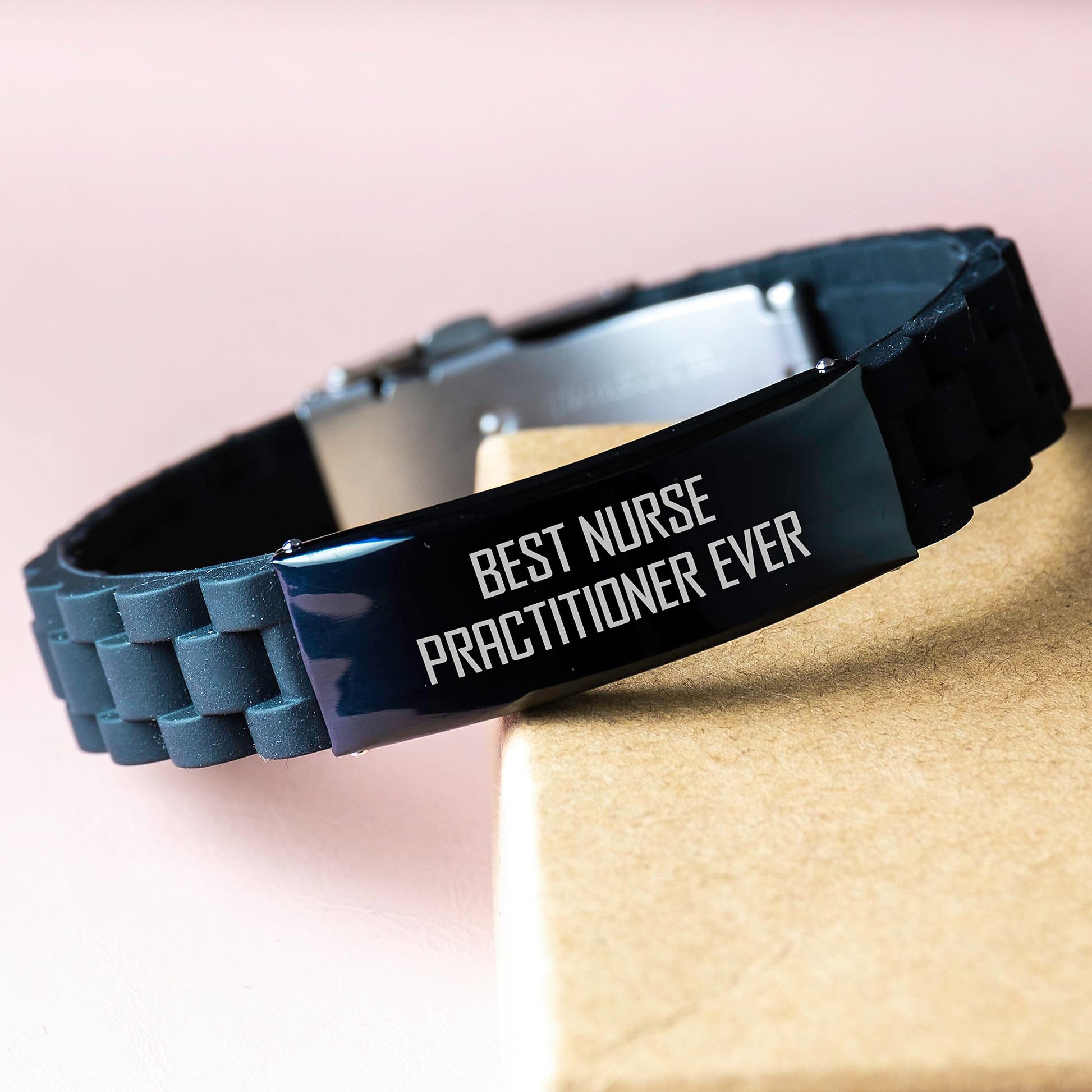 Nurse Practitioner Keepsake Bracelet for Him Birthday Gift - Image 3