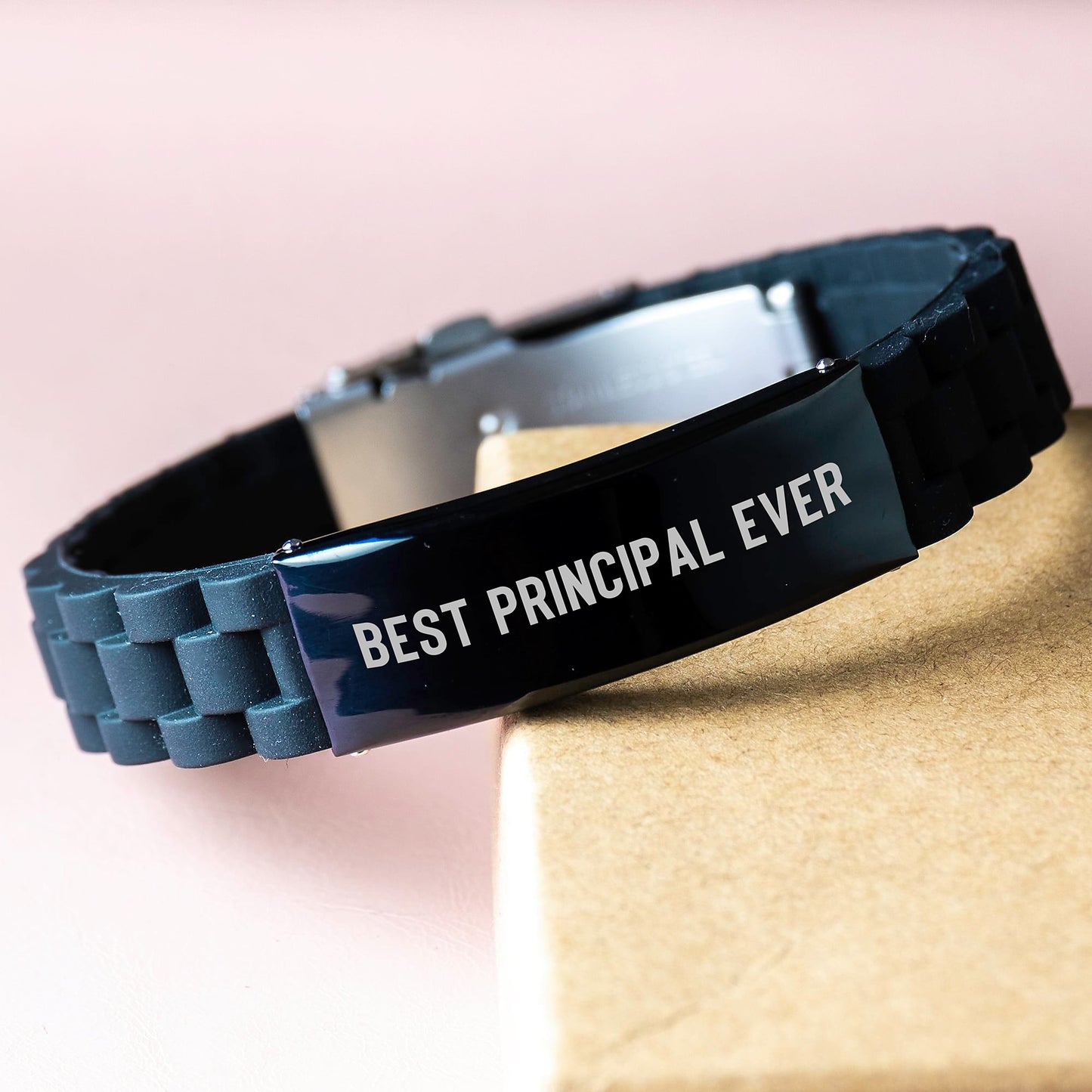 Principal Glidelock Bracelet for Him Birthday Gift Best Principal Ever - Image 3
