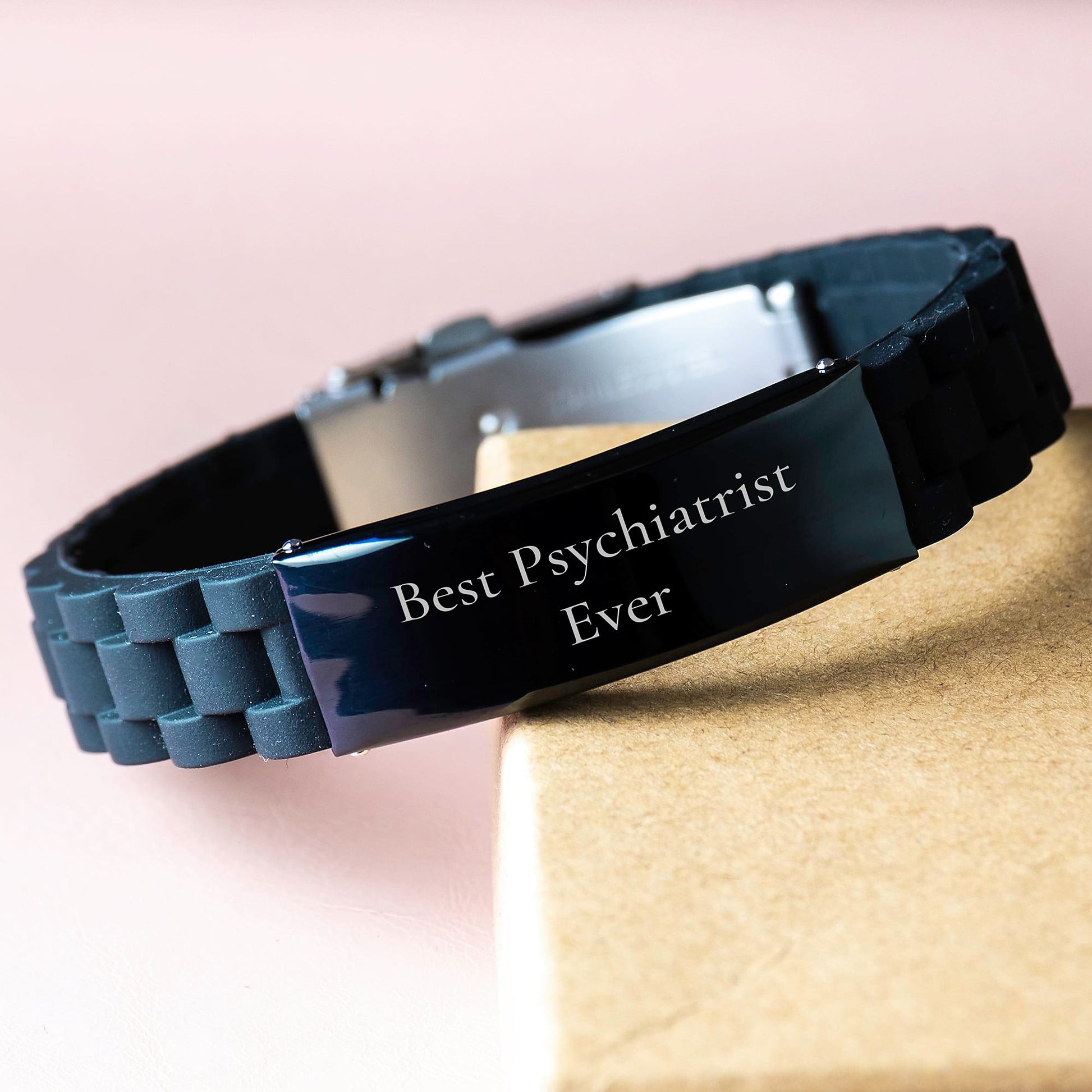 Best Psychiatrist Ever Keepsake Bracelet for Him Birthday Gift - Image 3