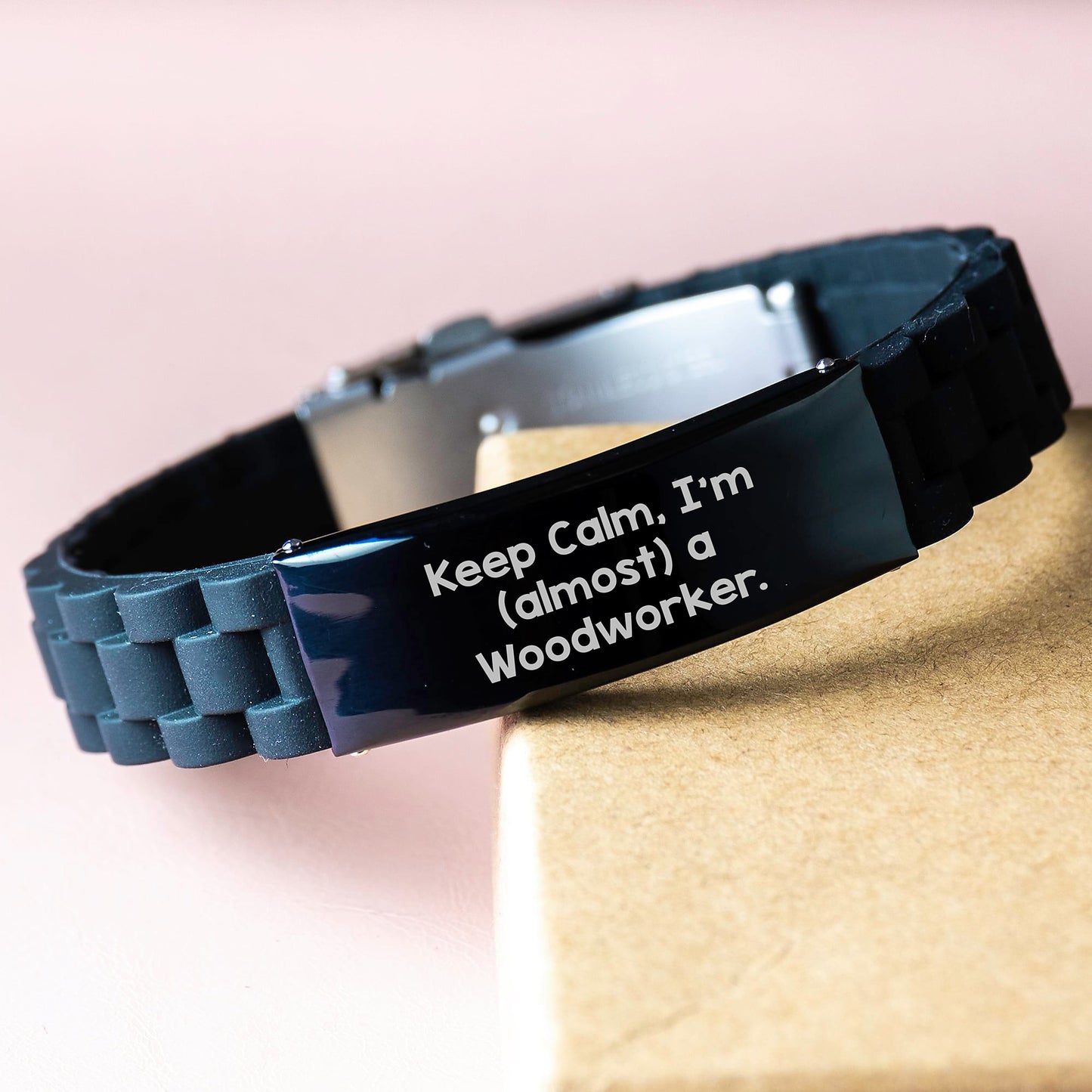 Funny Woodworker Gifts from Men to Woodworker - Glide lock Clasp Bracelet for Mother's Day Unique Gifts - Image 3