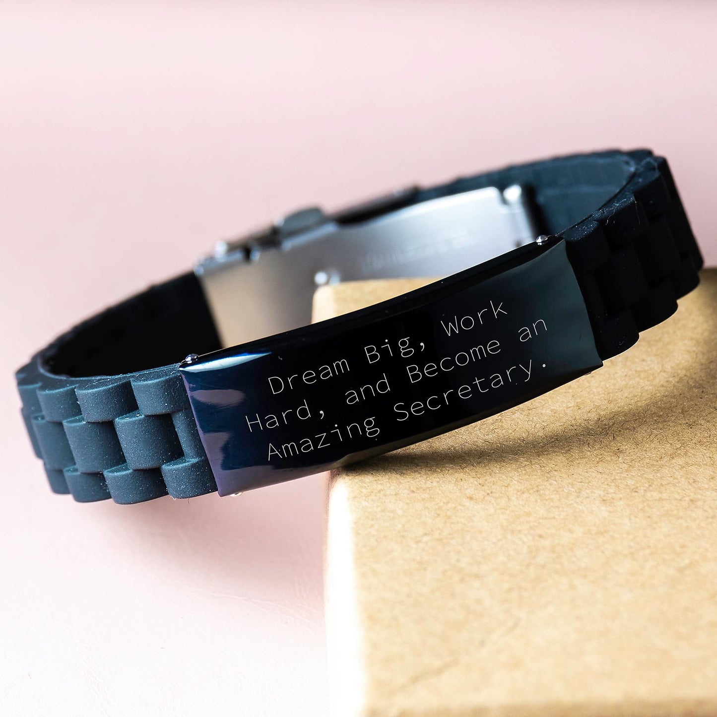 Secretary Keepsake Glidelock Bracelet for Him Birthday Gift Dream Big - Image 3