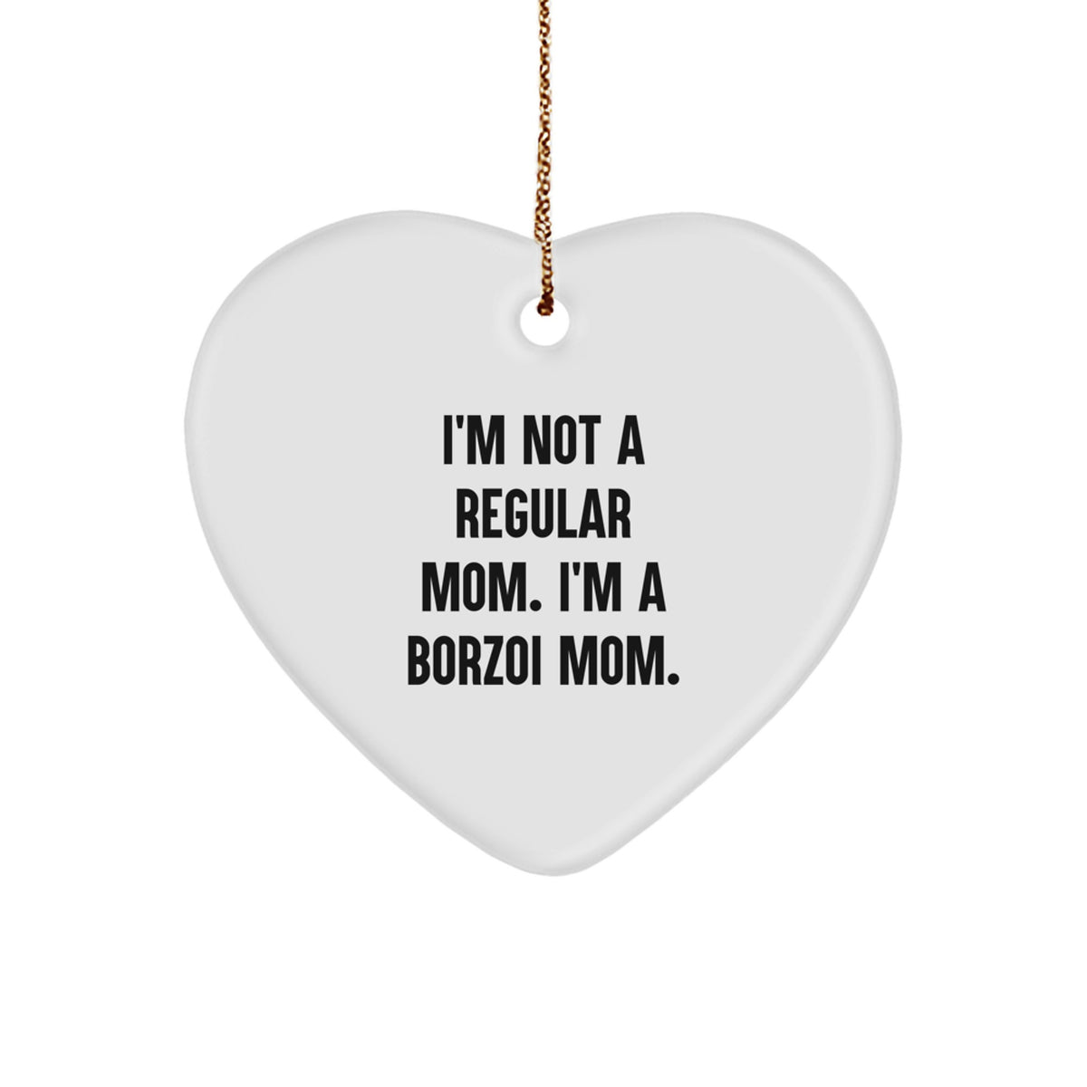 Funny Borzoi Dog Mom Gifts from Family for Christmas Unique Presents - Image 1