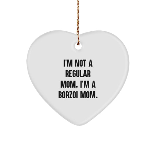 Funny Borzoi Dog Mom Gifts from Family for Christmas Unique Presents - Image 1
