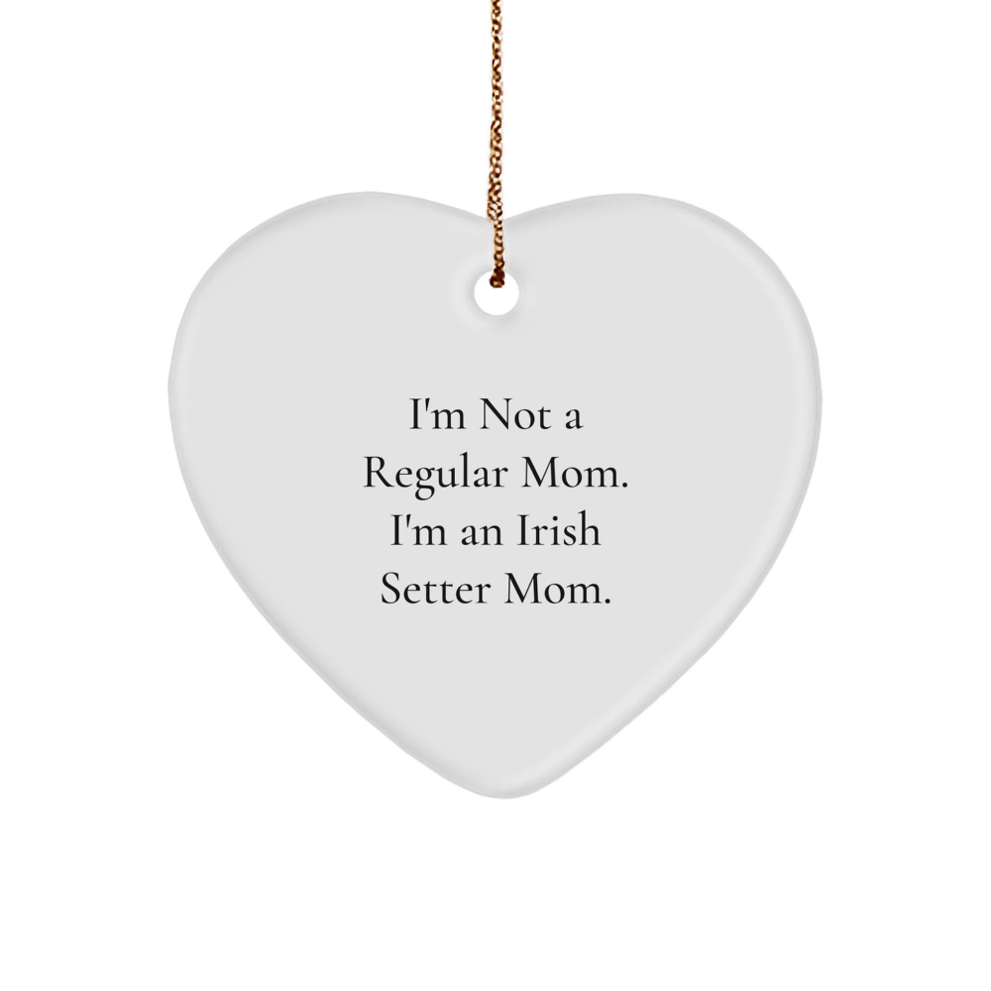 Irish Setter Dog Mom Funny Gifts from Friends for Irish Setter Dog Lover Christmas Unique Gifts - Image 1