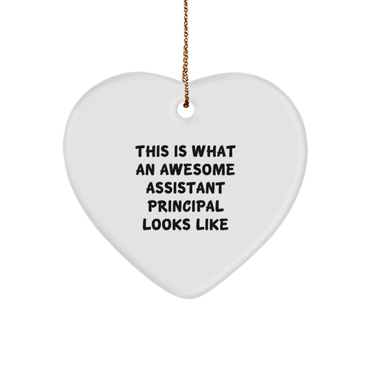 Funny Assistant Principal Gifts from Friends - This Is What An Awesome Assistant Principal Looks Like Christmas Unique Gifts for Assistant Principals - Image 1