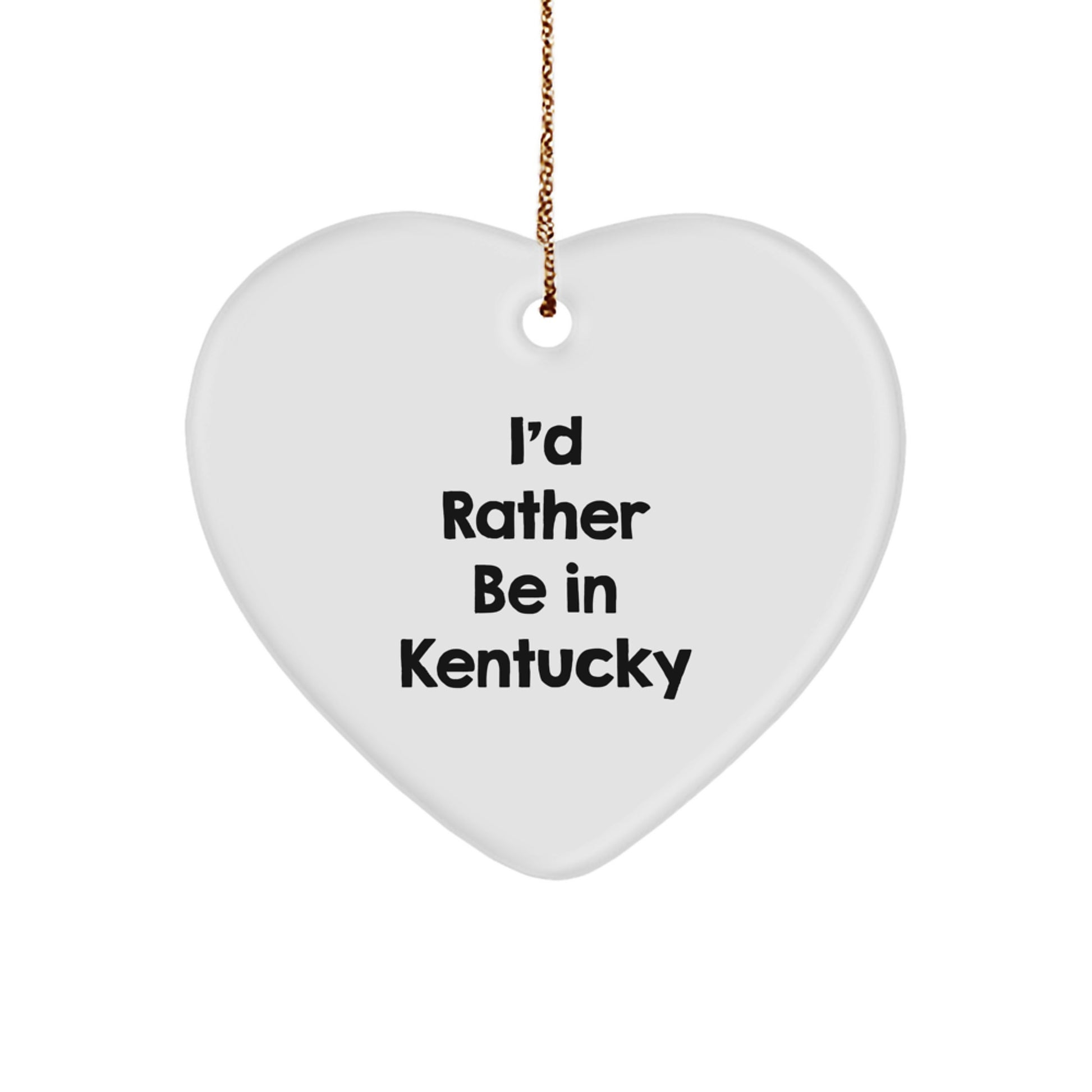 Kentucky Christmas Ornament for Her Present Gift - Image 1