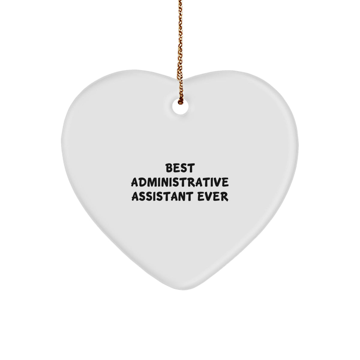 Administrative Assistant Christmas Ornament Gift for Family Treasure - Image 1