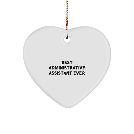 Administrative Assistant Christmas Ornament Gift for Family Treasure - Image 1