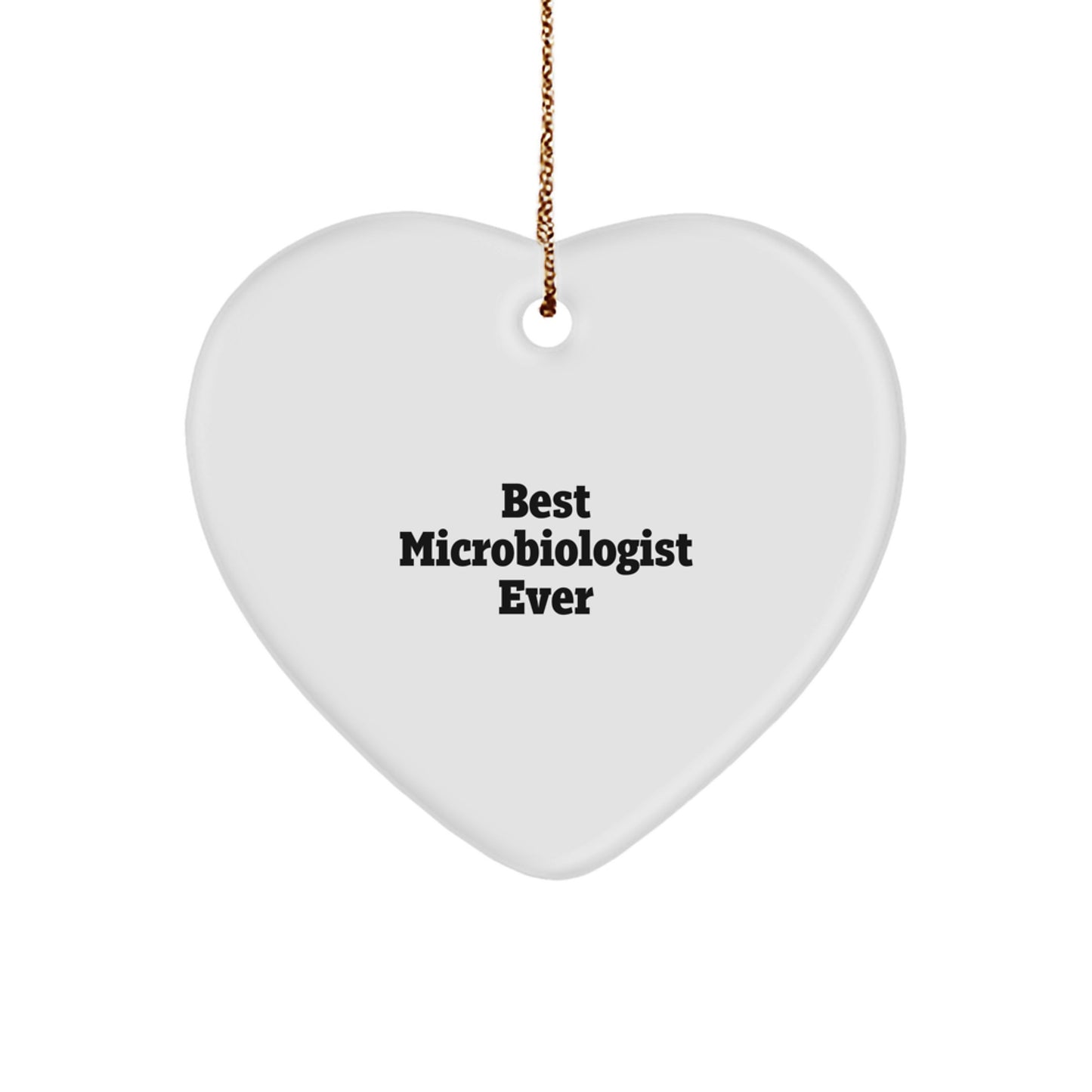 Family Treasure Christmas Ornament Gift for Microbiologist - Image 1