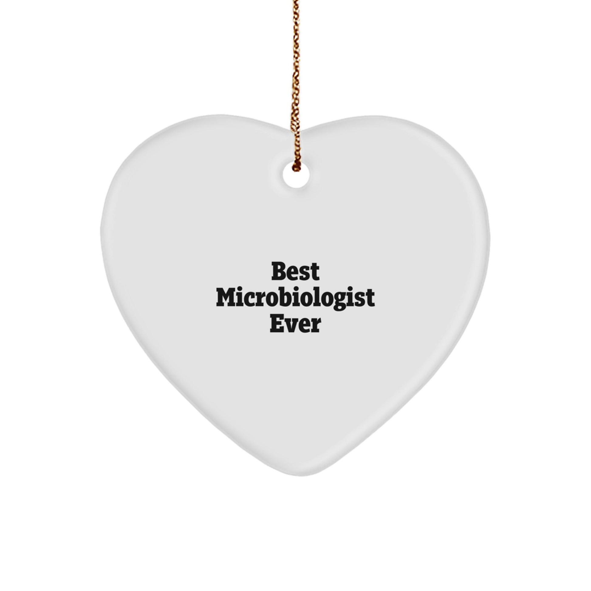 Family Treasure Christmas Ornament Gift for Microbiologist - Image 1