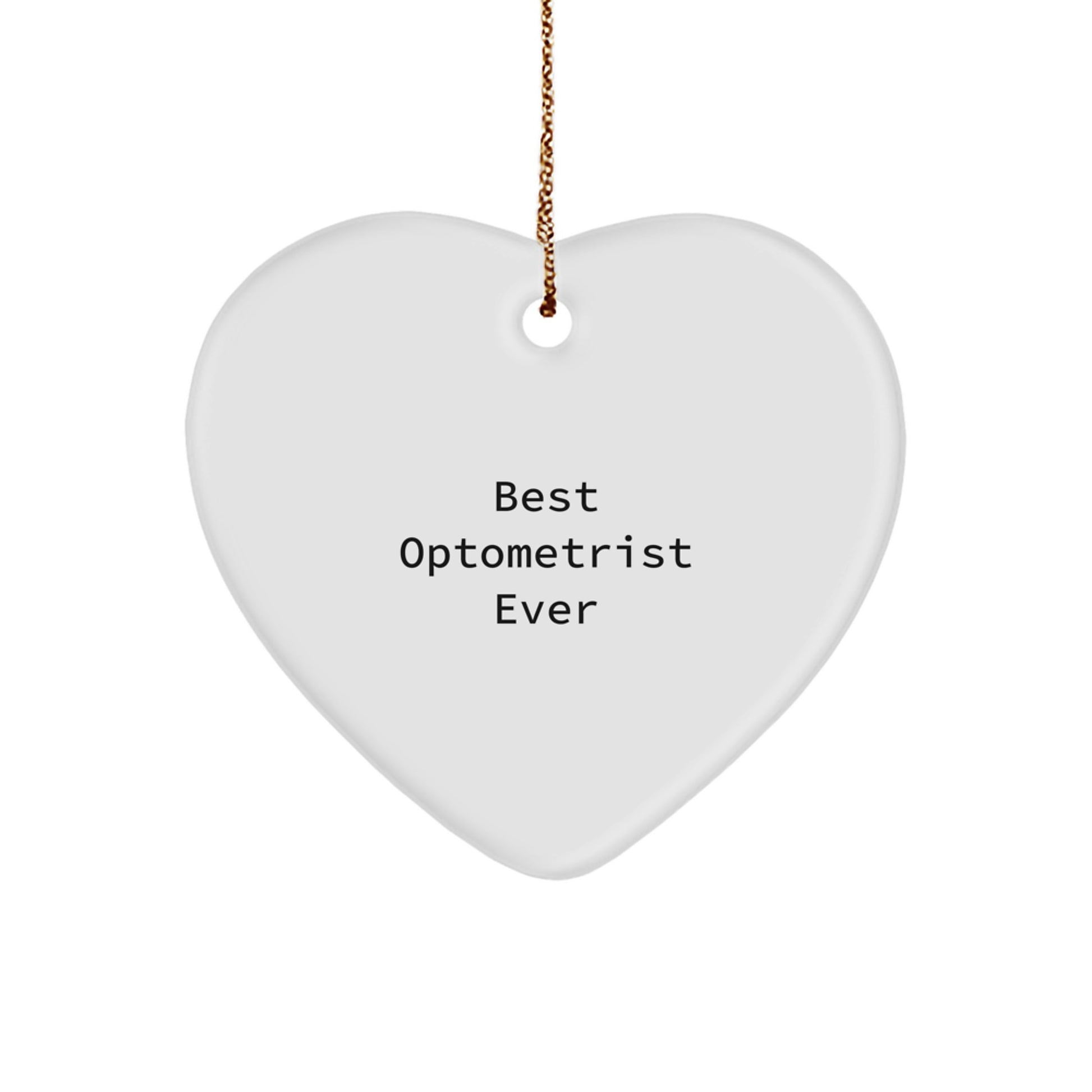 Playful Optometrist Christmas Ornament Novelty Gift for Friends - Image 1