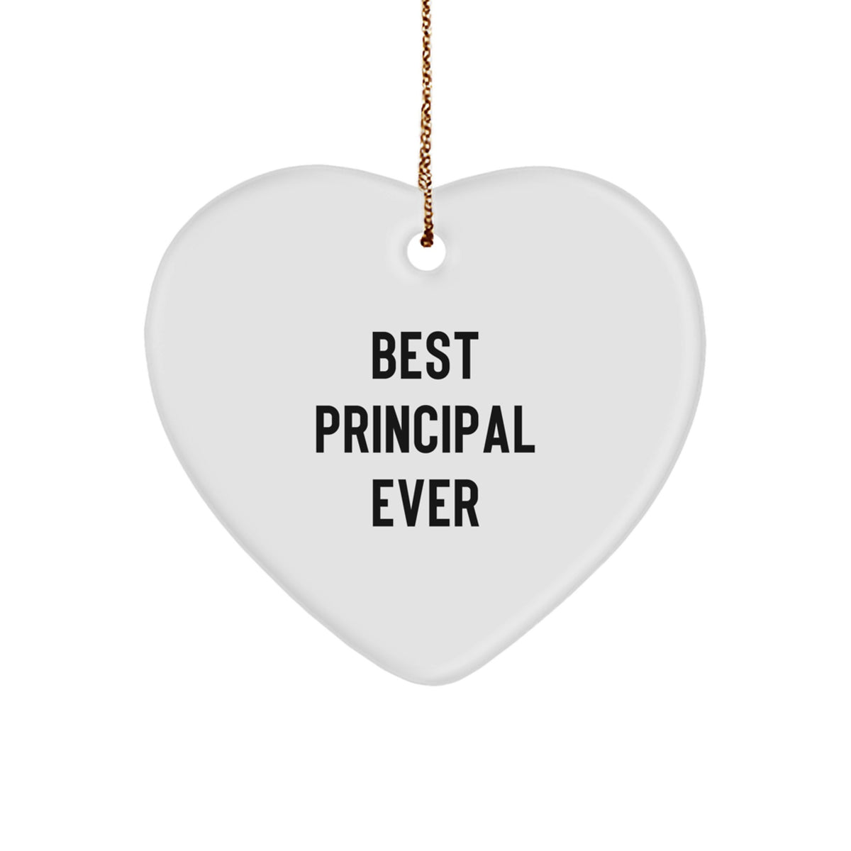 Principal Keepsake Christmas Ornament for Him Gift - Image 1