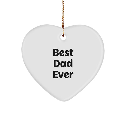 Heart Ornament for a Husband Idea Christmas Gift - Image 1