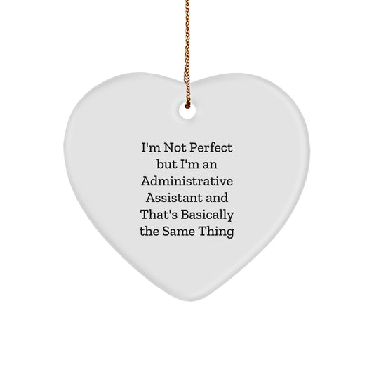 Sassy Administrative Assistant Christmas Ornament Gift for Roommates - Image 1