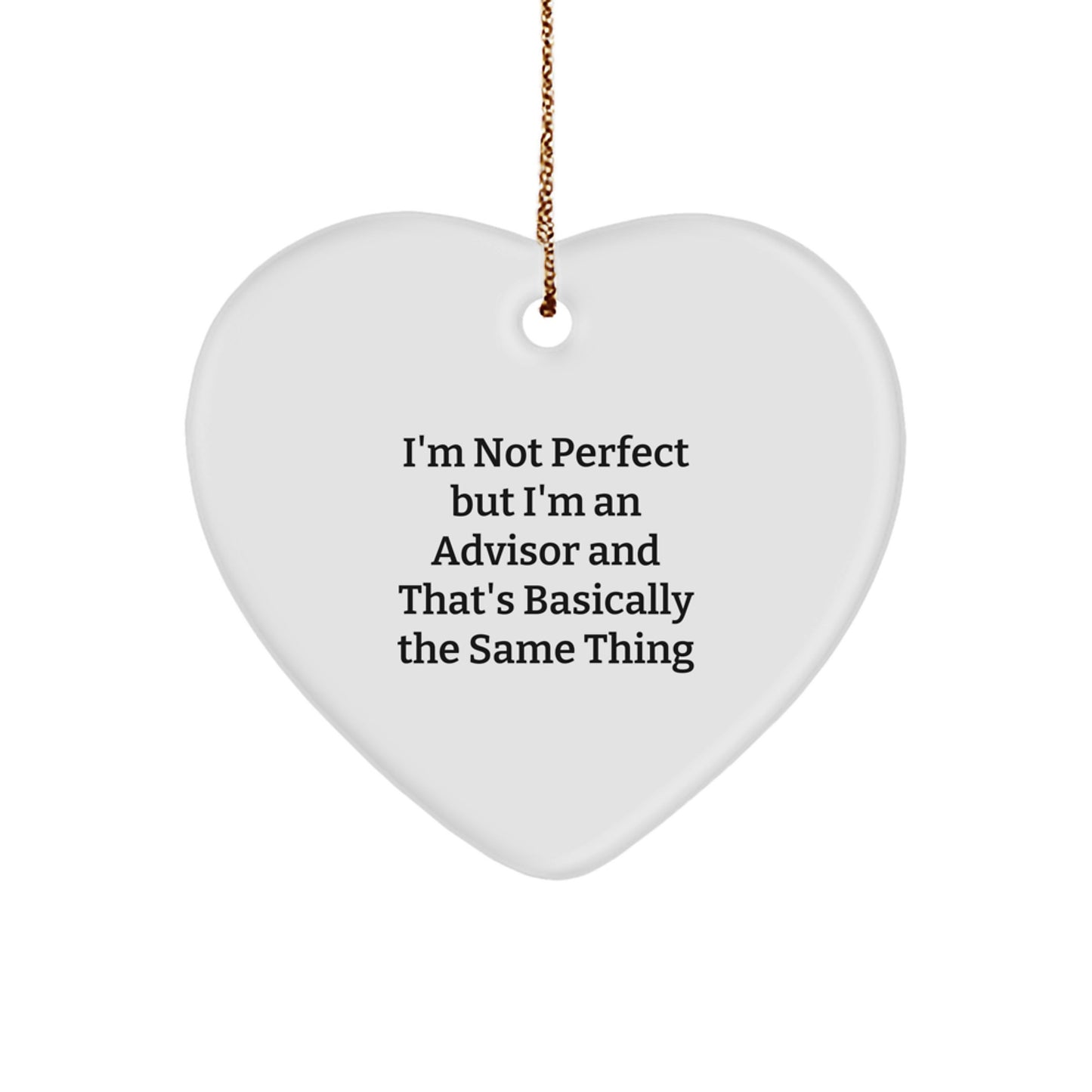 Advisor Keepsake Christmas Ornament for Him Gift – Bright Holiday - Image 1