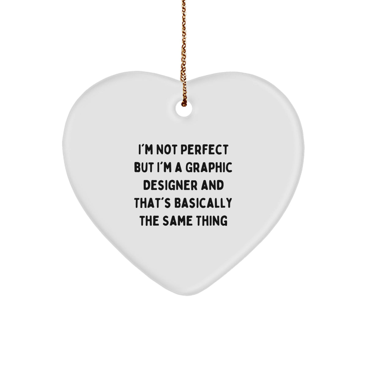 Graphic Designer Keepsake Christmas Ornament for Him Holiday Gift - Image 1