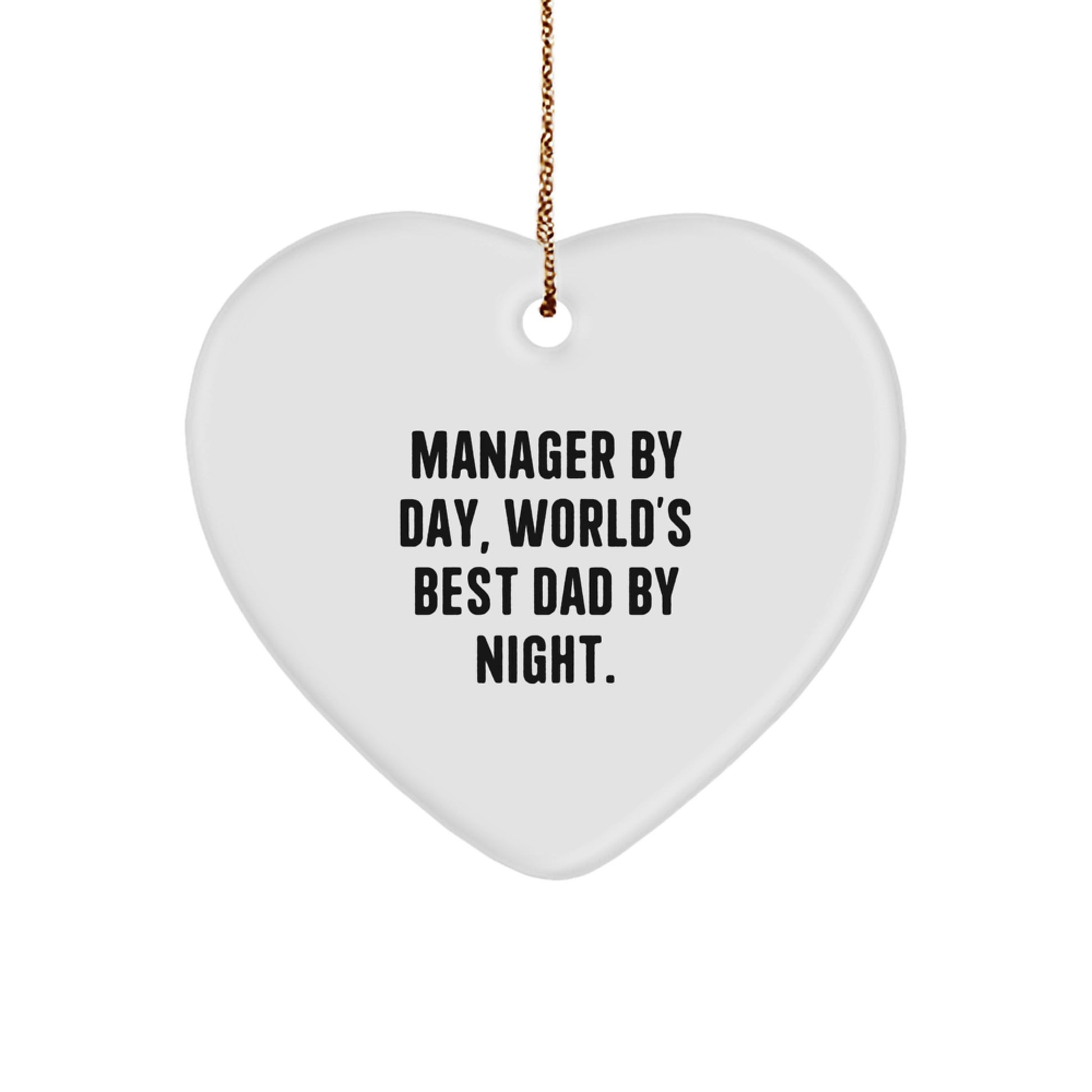 Manager Christmas Ornament Gift for Teens – Surprise Keepsake - Image 1